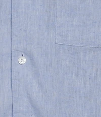 Murano Baird McNutt Linen Short Sleeve Woven Camp Shirt