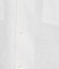 Murano Baird McNutt Linen Short Sleeve Woven Camp Shirt