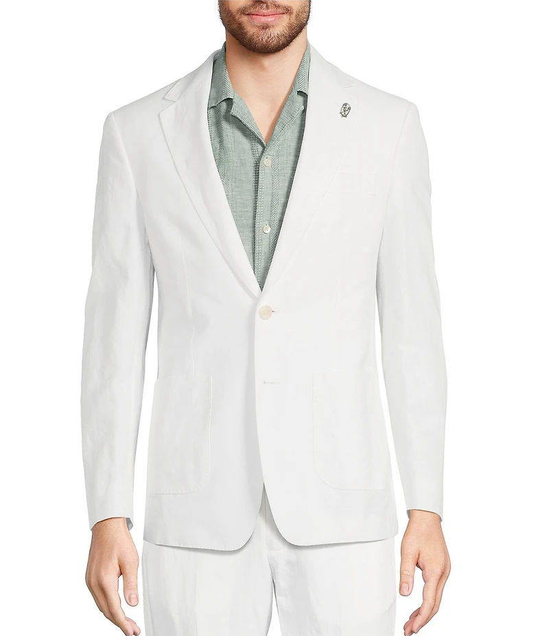 Murano Baird McNutt Linen Slim Fit Blazer