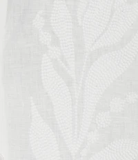 Murano Baird McNutt Linen Slim Fit Placed Texture Long Sleeve Woven Shirt