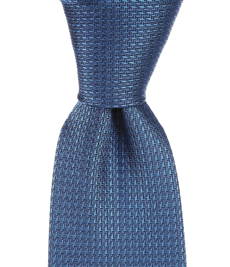 Murano Bern Interlocking 2 3/4#double; Silk Tie