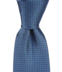 Murano Bern Interlocking 2 3/4#double; Silk Tie