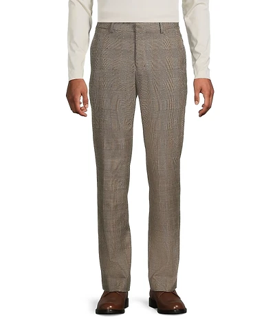 Murano Big & Tall Alex Slim Fit Plaid Suit Separates Dress Pants