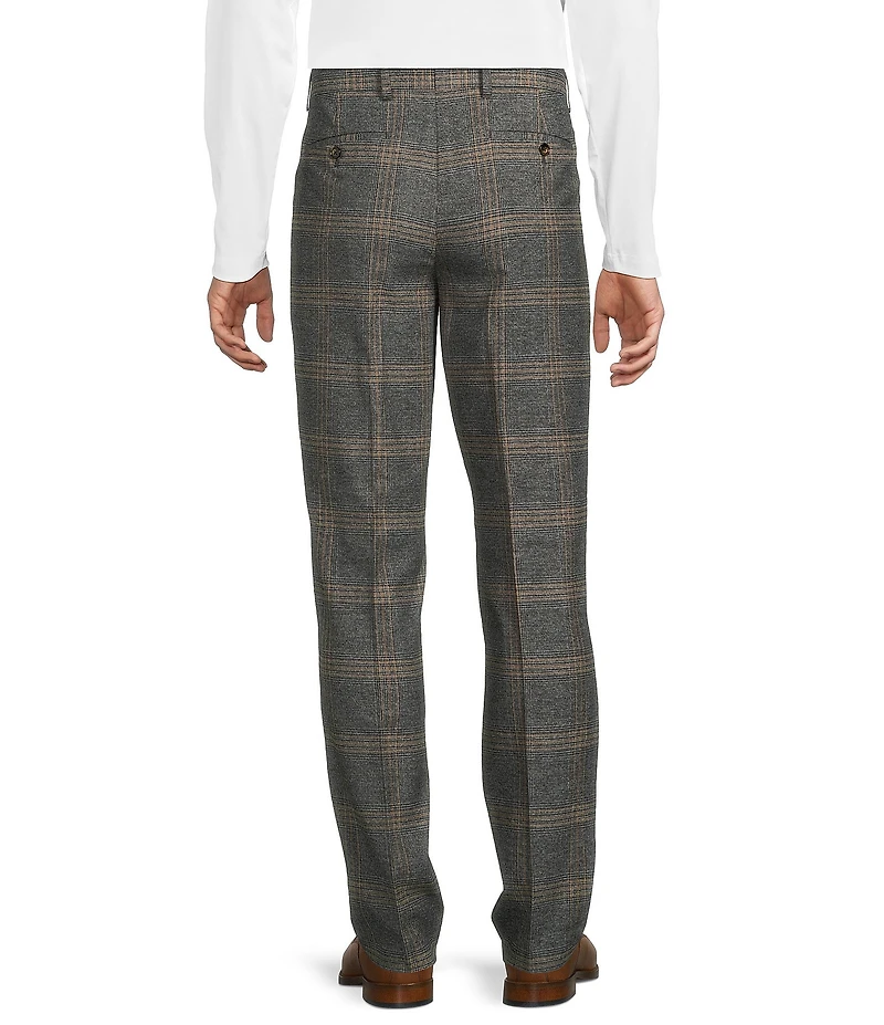 Murano Big & Tall Alex Slim Fit Plaid Suit Separates Dress Pants