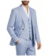 Murano Big & Tall Baird McNutt Linen Classic Fit Suit Separates Blazer