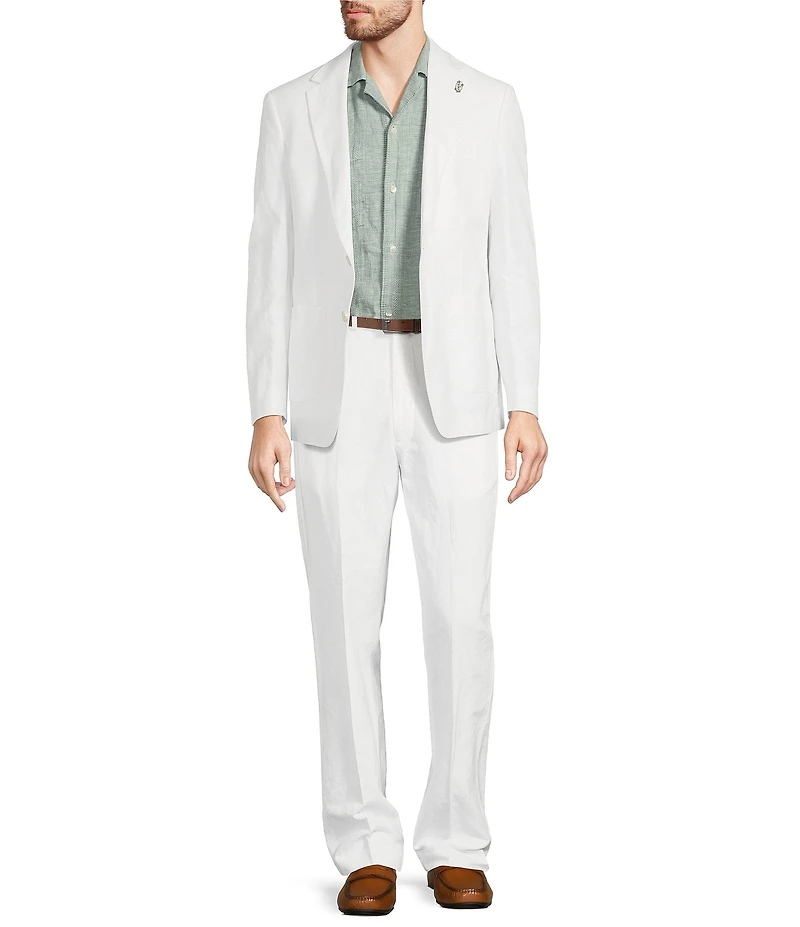 Murano Big & Tall Baird McNutt Linen Slim Fit Blazer