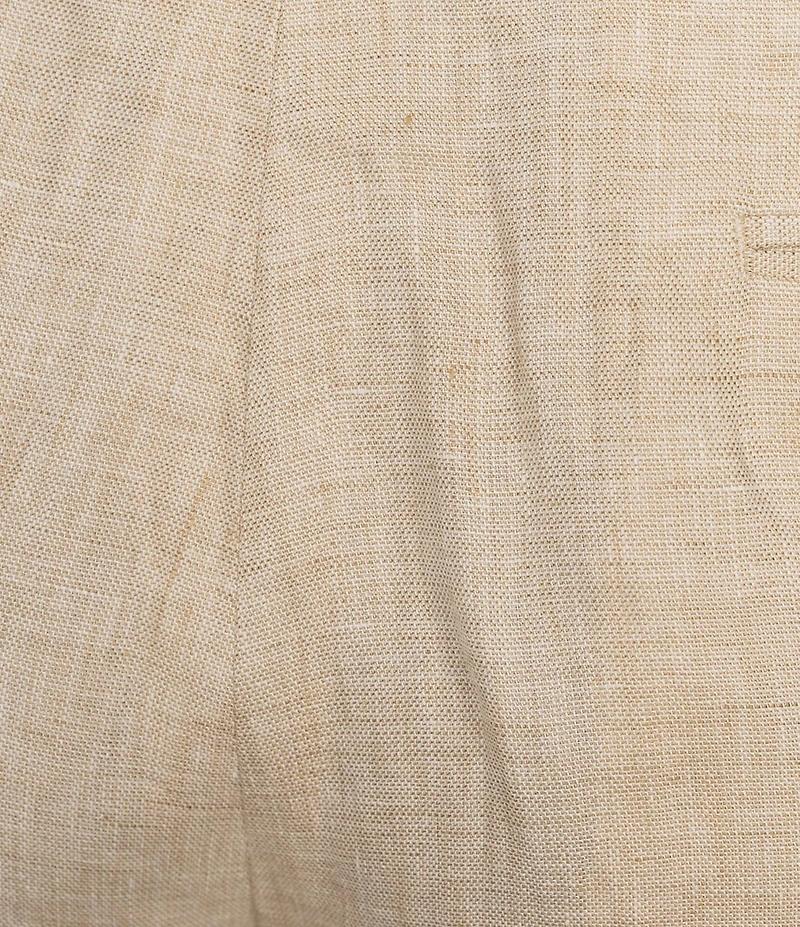 Murano Big & Tall Baird McNutt Linen Zac Classic Fit Flat Front Suit Separates Pants