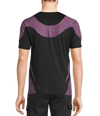 Murano Big & Tall Interdimensional Collection Slim Fit Pieced Short Sleeve Crew Neck T-Shirt