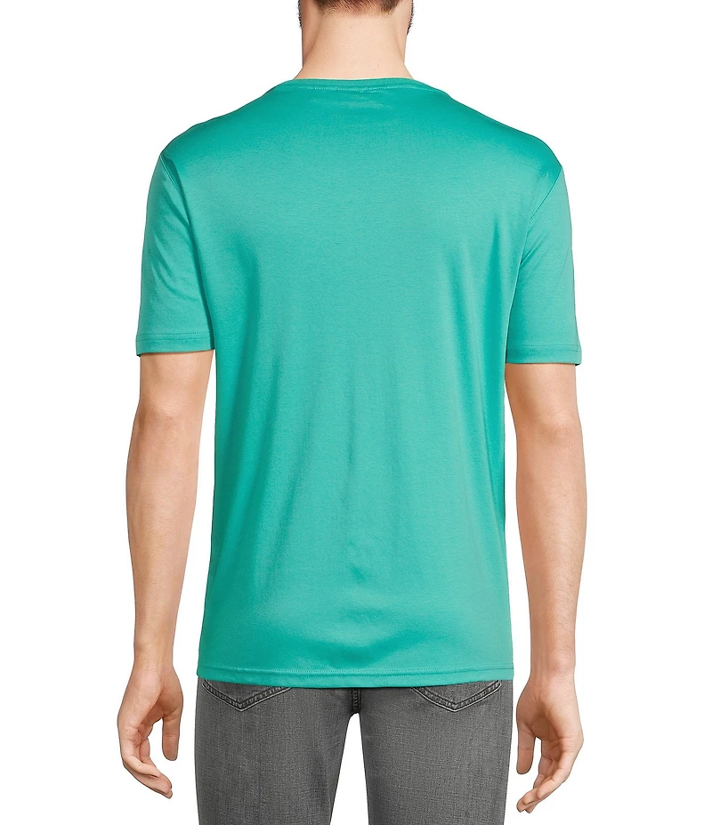 Murano Big & Tall Liquid Luxury Interlock Crew Neck Short Sleeve T-Shirt