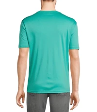 Murano Big & Tall Liquid Luxury Interlock Crew Neck Short Sleeve T-Shirt