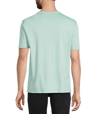 Murano Big & Tall Liquid Luxury Interlock Crew Neck Short Sleeve T-Shirt