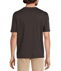 Murano Big & Tall Liquid Luxury Interlock Crew Neck Short Sleeve T-Shirt