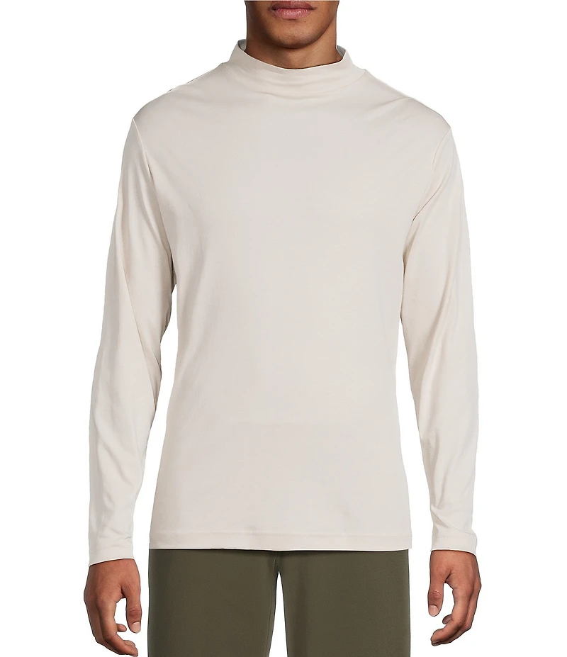 Murano Big & Tall Liquid Luxury Long Sleeve Mockneck Pullover