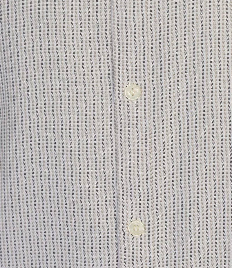 Murano Big & Tall Slim Fit Geometric Dobby Long Sleeve Woven Shirt