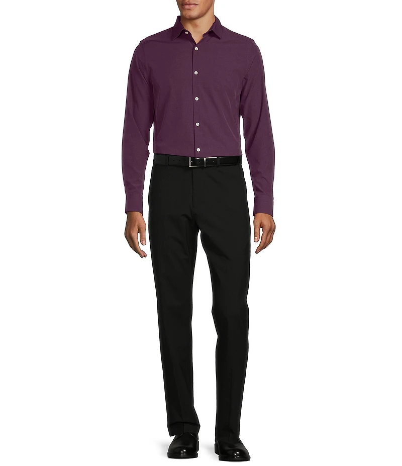 Murano Big & Tall Slim Fit Performance Stretch Long Sleeve Woven Shirt