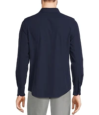 Murano Big & Tall Slim Fit Performance Stretch Long Sleeve Woven Shirt