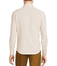 Murano Big & Tall Slim Fit Solid Performance Stretch Long Sleeve Woven Shirt
