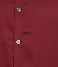 Murano Big & Tall Slim Fit Solid Sateen Woven Shirt