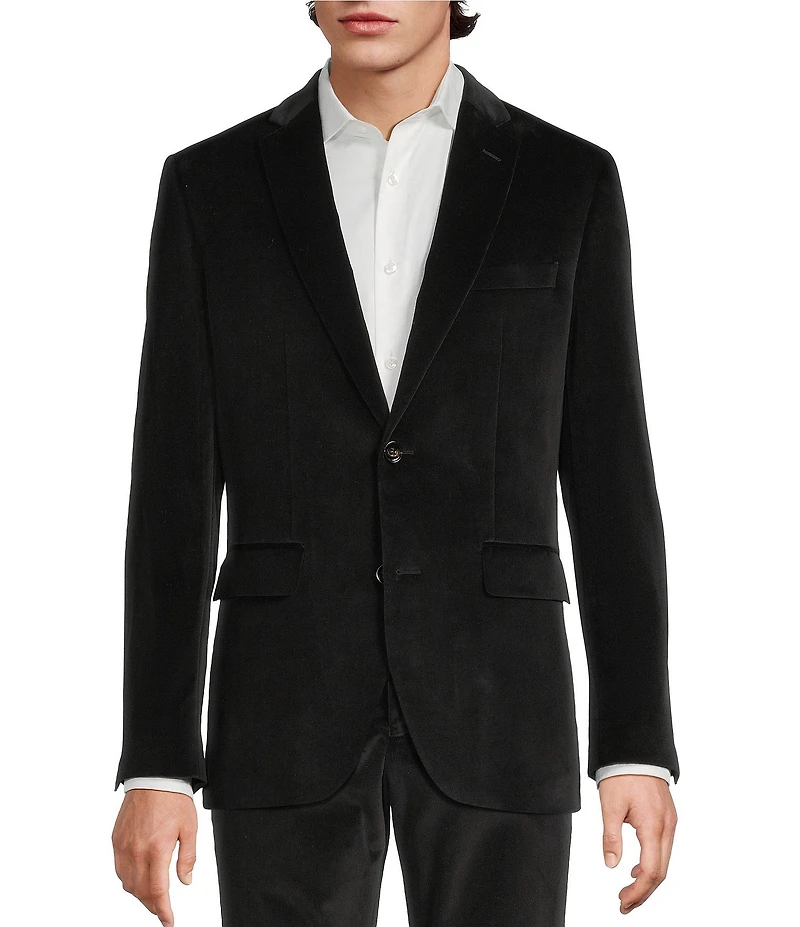 Murano Big & Tall Slim Fit Velvet Suit Separates Jacket