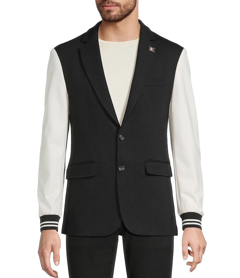 Murano Big & Tall The Murano Show Collection Slim Fit Collegiate Blazer