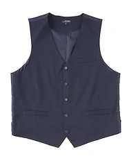 Murano Big & Tall Wardrobe Essentials Suit Separates Twill Vest