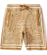 Murano Big Boys Jacquard Block Shorts