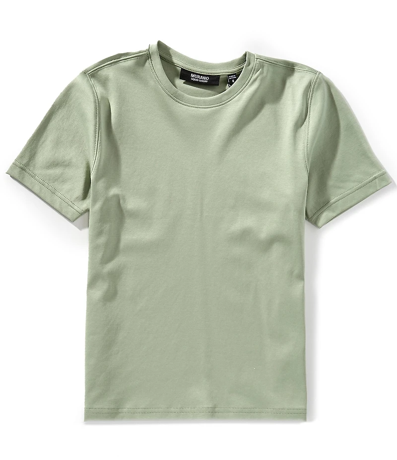 Murano Big Boys Liquid Luxury Interlock Crew Neck T-Shirt