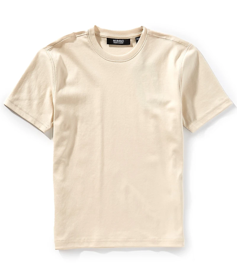 Murano Big Boys Liquid Luxury Interlock Crew Neck T-Shirt