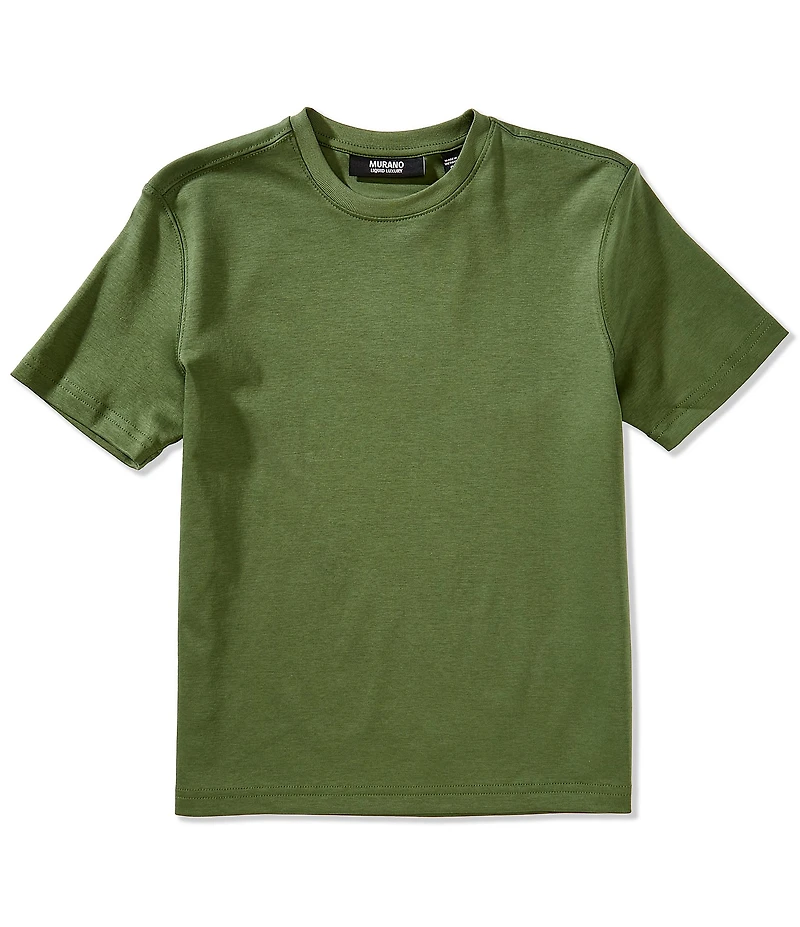 Murano Big Boys Liquid Luxury Interlock Crew Neck T-Shirt