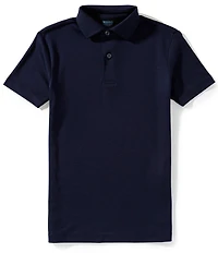 Murano Big Boys Liquid Luxury Slim Interlock Polo Shirt