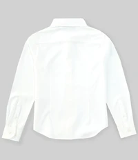 Murano Big Boys Long Sleeve Solid Performance Stretch Dress Shirt