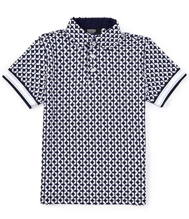 Murano Big Boys Printed Polo Shirt