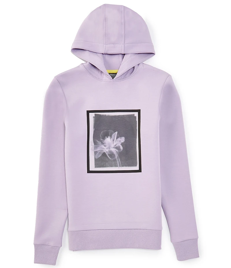 Murano Big Boys Slim Flower Graphic Hoodie