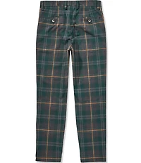 Murano Big Boys Alex Slim Fit Plaid Dress Pants