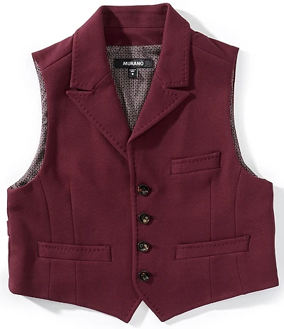 Murano Big Boys Knit Shawl Vest