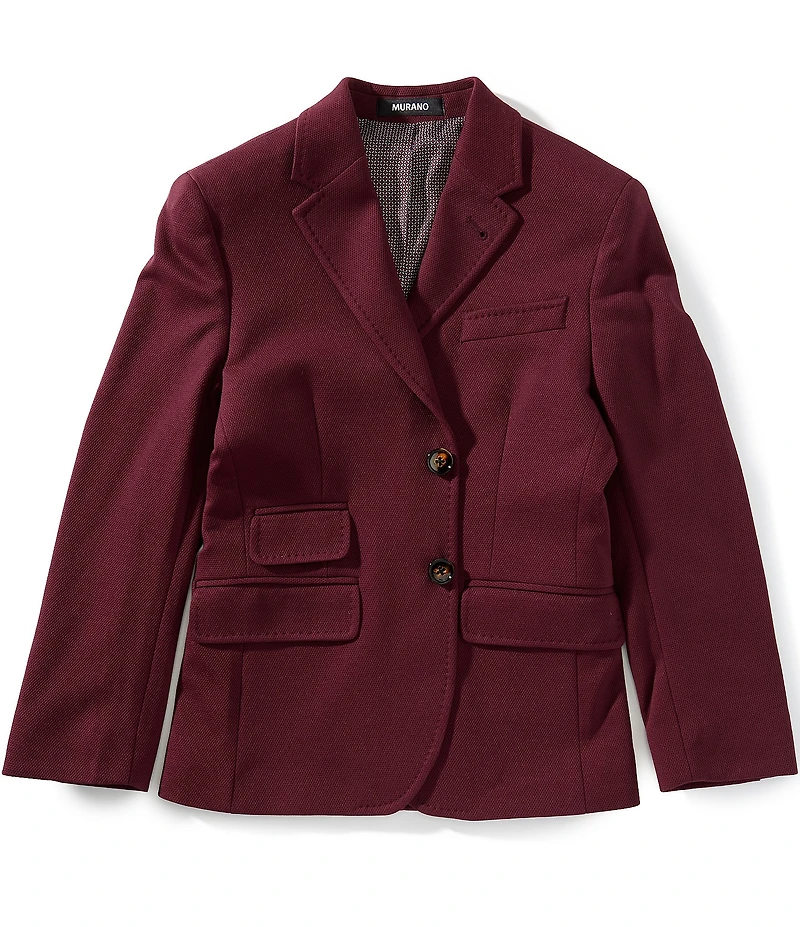 Murano Big Boys Slim Knit Blazer
