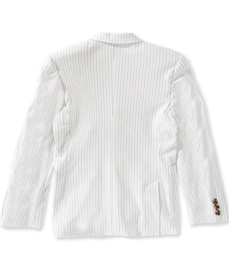 Murano Big Boys Slim Seersucker Blazer