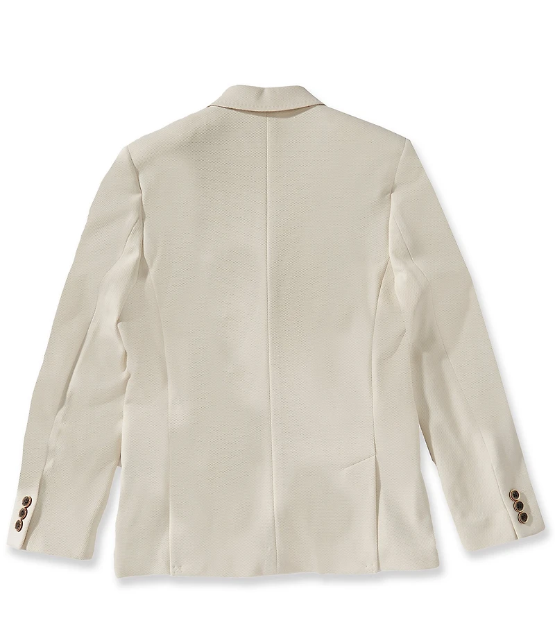 Murano Big Boys Slim Texture Knit Blazer