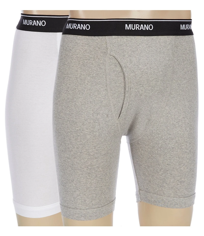 Murano Elastic Waist Boxer Briefs 2-Pack