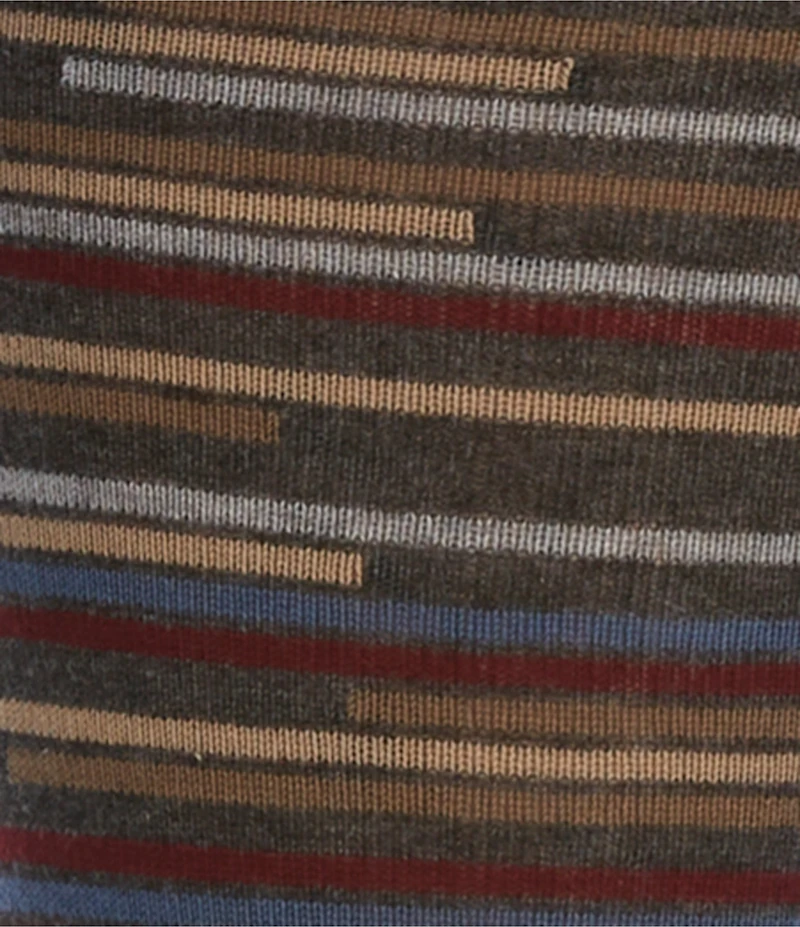 Murano Broken Stripe Crew Length Socks