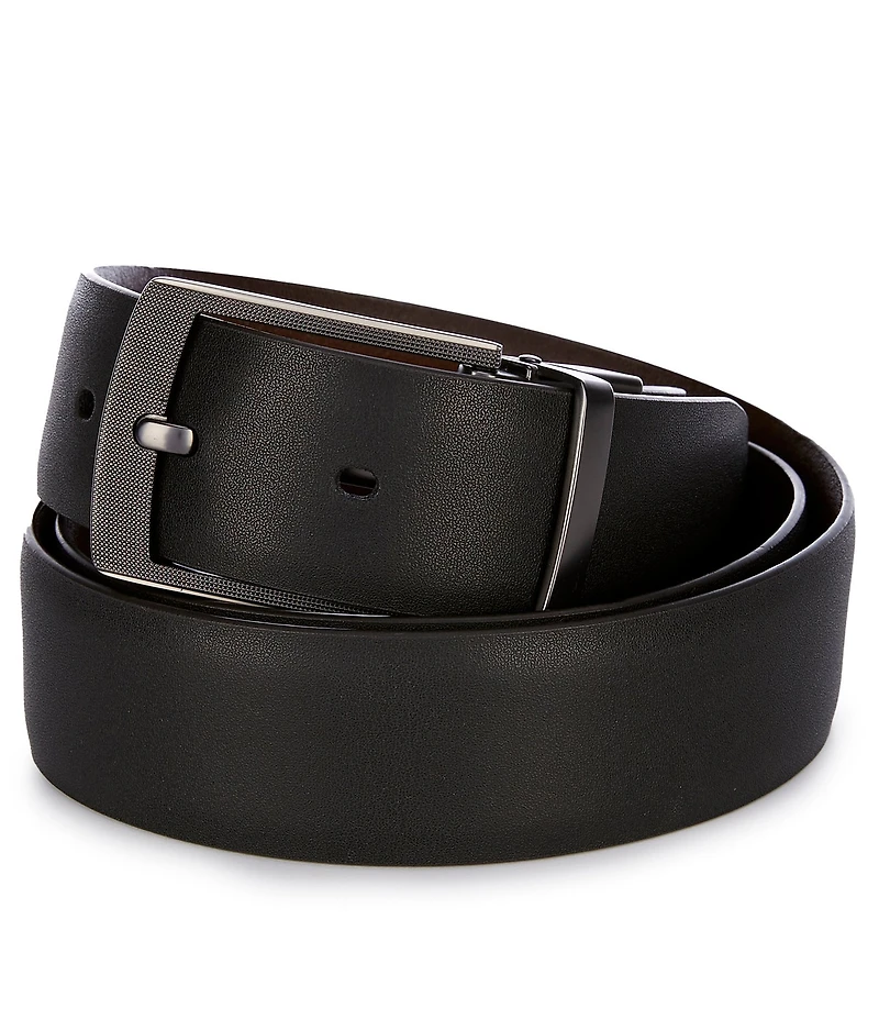 Murano Cabernet Reversible Leather Belt