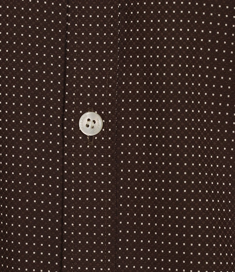 Murano Classic Fit Dobby Dot Short Sleeve Woven Shirt