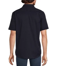 Murano Classic Fit Dobby Dot Short Sleeve Woven Shirt
