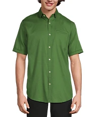 Murano Classic Fit Dobby Dot Short Sleeve Woven Shirt