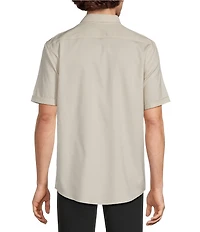 Murano Classic Fit Dobby Dot Short Sleeve Woven Shirt