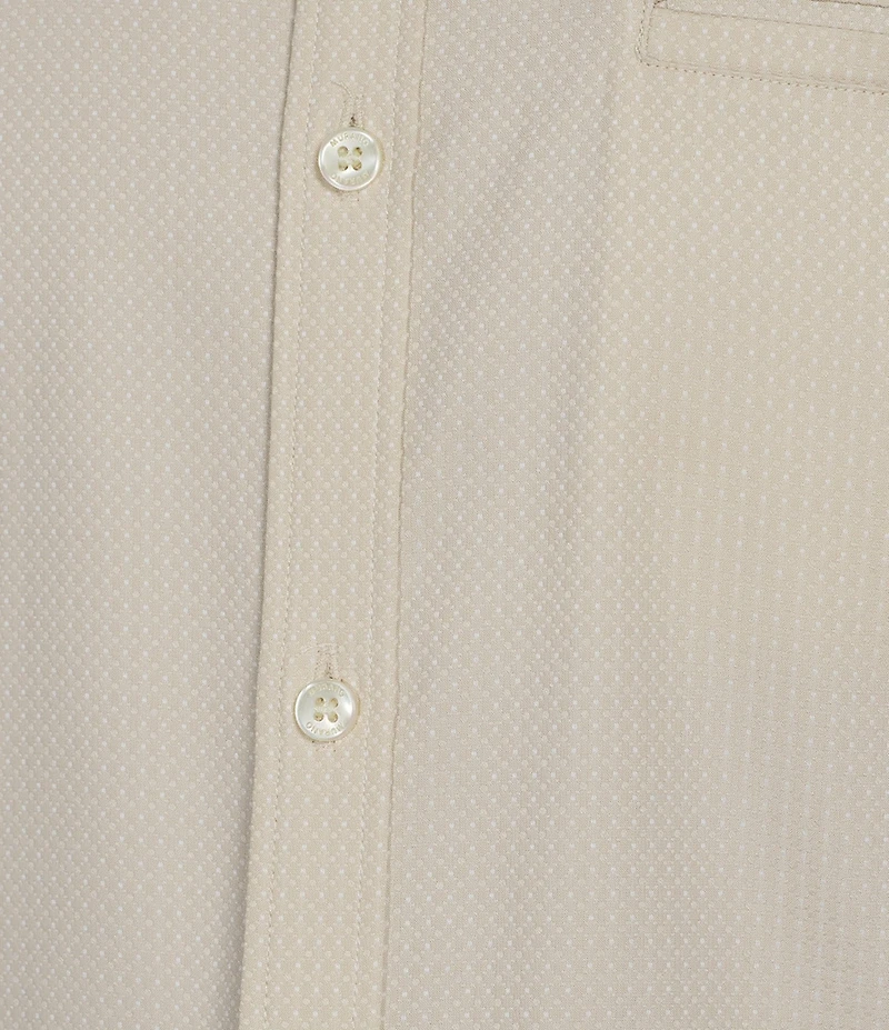 Murano Classic Fit Dobby Dot Short Sleeve Woven Shirt