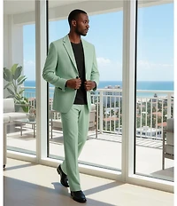 Murano Classic Fit Textured Suit Separates Jacket