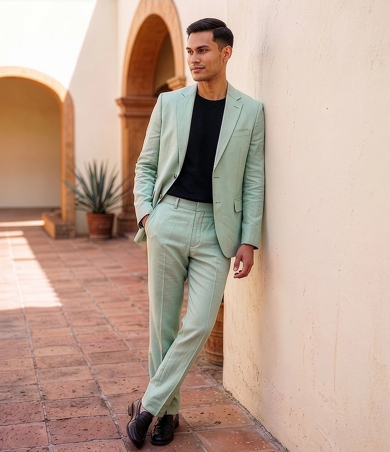 Murano Classic Fit Textured Suit Separates Jacket