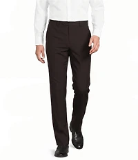 Murano Collezione Alex Slim Fit Performance Bi-Stretch Solid Suit Separates Flat Front Dress Pants