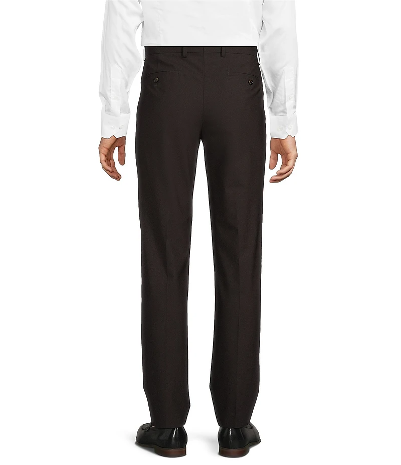 Murano Collezione Alex Slim Fit Performance Bi-Stretch Solid Suit Separates Flat Front Dress Pants